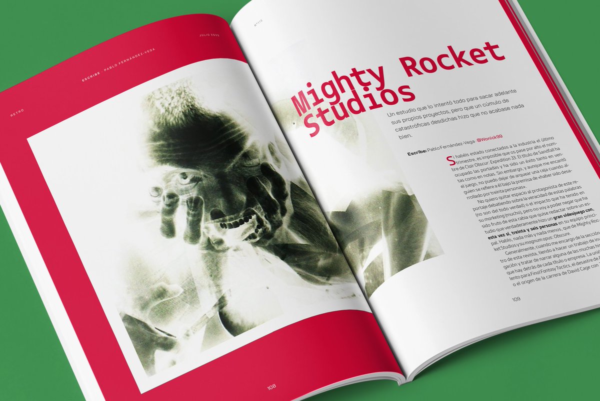 GamesTribune's tweet photo. 🔍¿Conoces la historia detrás de Mighty Rocket Studios?

En nuestro próximo número, @Wonick99 nos habla del equipo detrás de títulos como Obscure.

Un equipo que soñaba a lo grande, a pesar de las dificultades. https://t.co/bP8jgIzGfJ