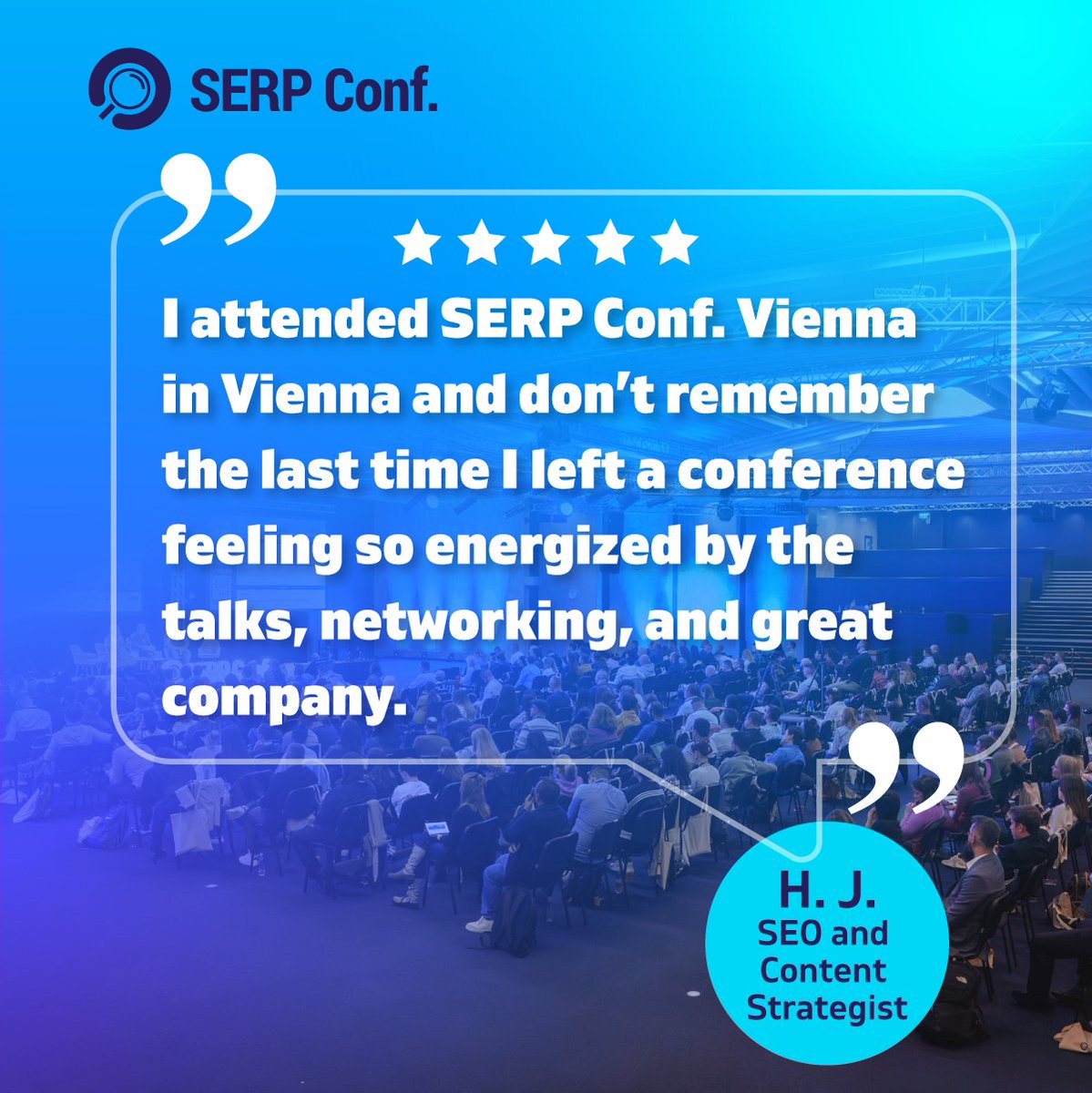 serpconf's tweet photo. At SERP Conf. Vienna, our goal is simple - to create a space where professionals can exchange ideas, learn from each other, and leave with strategies they can actually use, not just notes they’ll forget in a drawer.

Join us at SERP Conf. Vienna 2025 ➡ https://t.co/uIqVU5dMcV https://t.co/qPJJqjnhZg