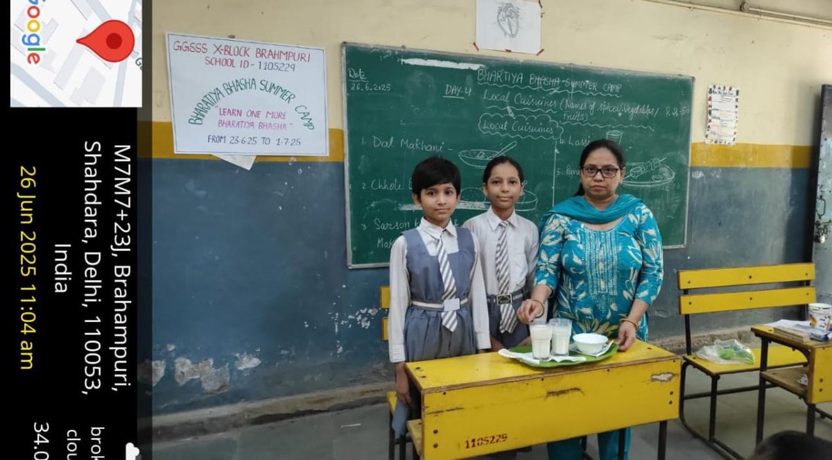 GGSSS_ID1105229's tweet photo. Bhartiya bhasha summer camp Day-4 https://t.co/214MjHLX7h