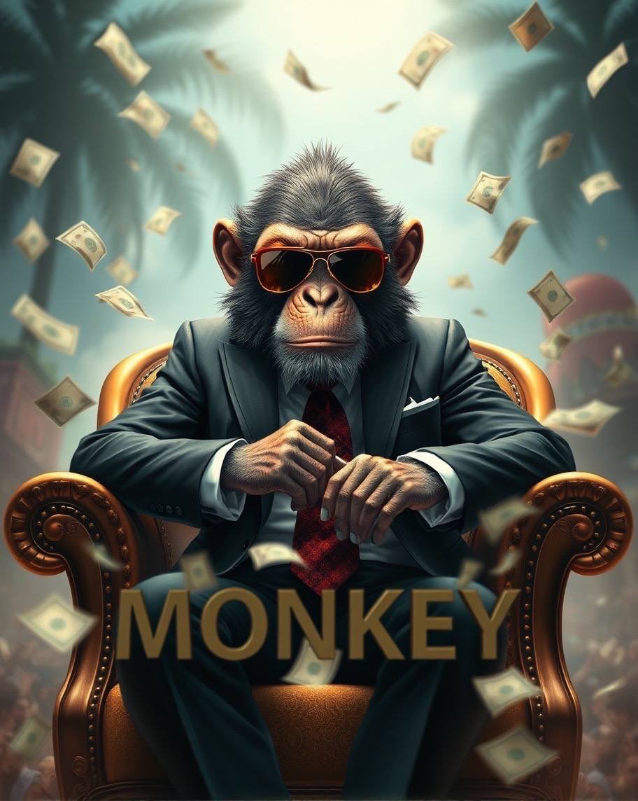 The only limit to our realization of tomorrow will be our doubts of today.

$MONKEY