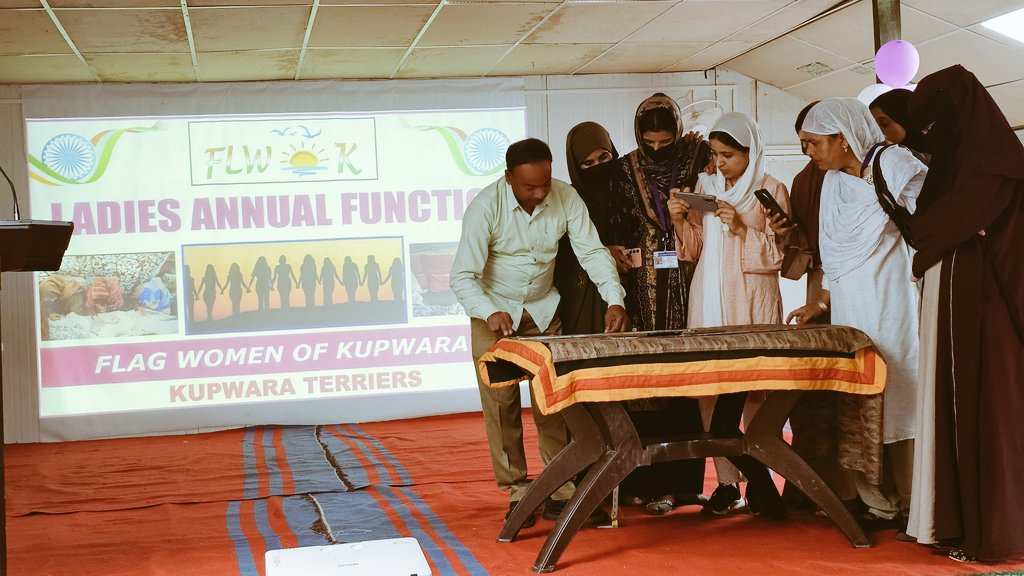 KupwaraTerriers's tweet photo. Indian Army empowering women through skill. First Annual Meet of Flag Women of Kupwara ( #FLWOK ) Cooperative Society conducted.
#WomenEmpowerment
#IndianArmy #SkillDevelopment #FLWOK @KupwaraTerriers
@adgpi @ChinarCorps_IA @NorthernComd_IA @Vikas24851326 https://t.co/2H3mN0dlUh