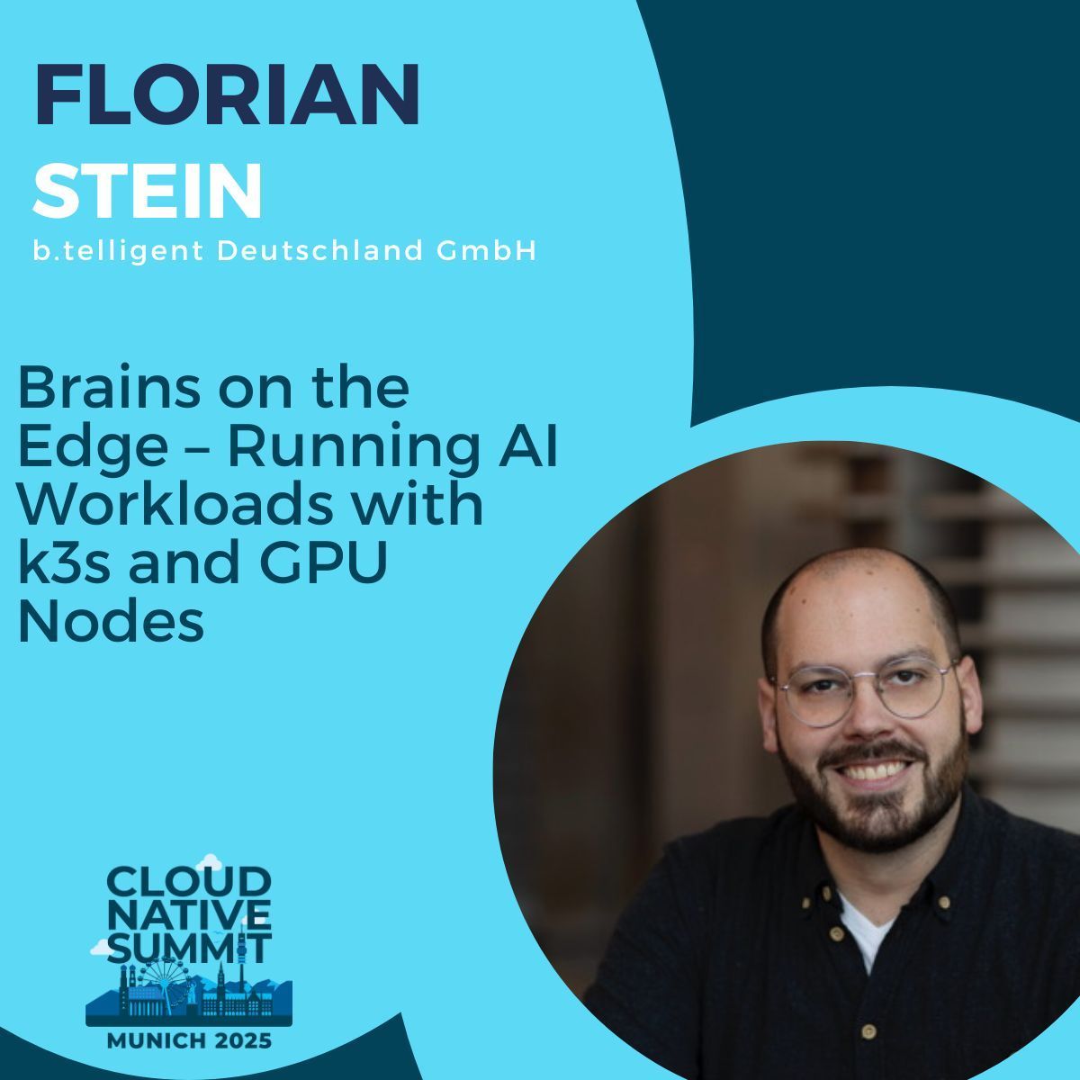 So great to have you on board, Florian! We're all looking forward to your upcoming session. 🚀

You can also join us and meet excetional experts: cnsmunich.ticketbutler.io/en/e/cnsmunich…  

#CloudNative #opensource #kubernetes #cnsmunich #community