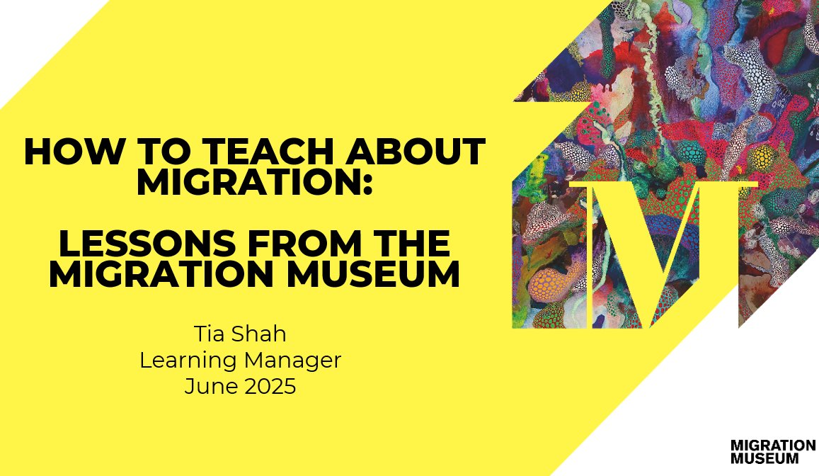 EYPPC_GA's tweet image. youtu.be/QuAk_wotxew
Watch ⬆️
We are proud to share our
latest GeogLive! CPD video from @EYPPC_GA
"Teaching Migration"
Ideas and inspiration from @MigrationMuseum and school colleagues @bcw_cat
Thanks for your contributions
Free book-list here:
drive.google.com/file/d/1suJnNY…