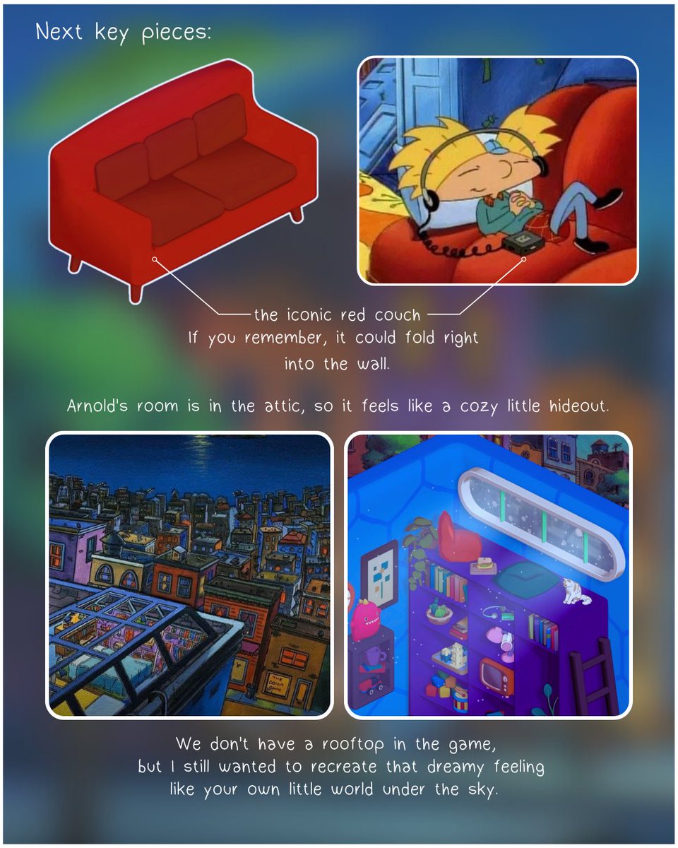 Some thoughts from making Arnold’s room #cozygames #ShowcaseThursday
