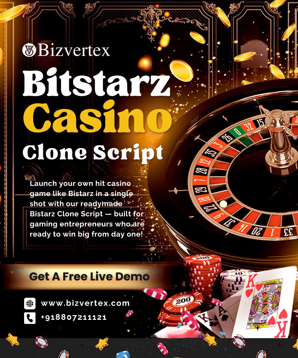 bizvertex's tweet photo. Why start from scratch when you can launch your own hit #casino like #Bistarz in a single shot? Get your hands on our readymade #BistarzCloneScript – fully packed, customizable, and built to win.
Free demo - https://t.co/HzF3WSVSx4
#CasinoGameScript #GameDev #iGamingBusiness https://t.co/SC5fVO07sw
