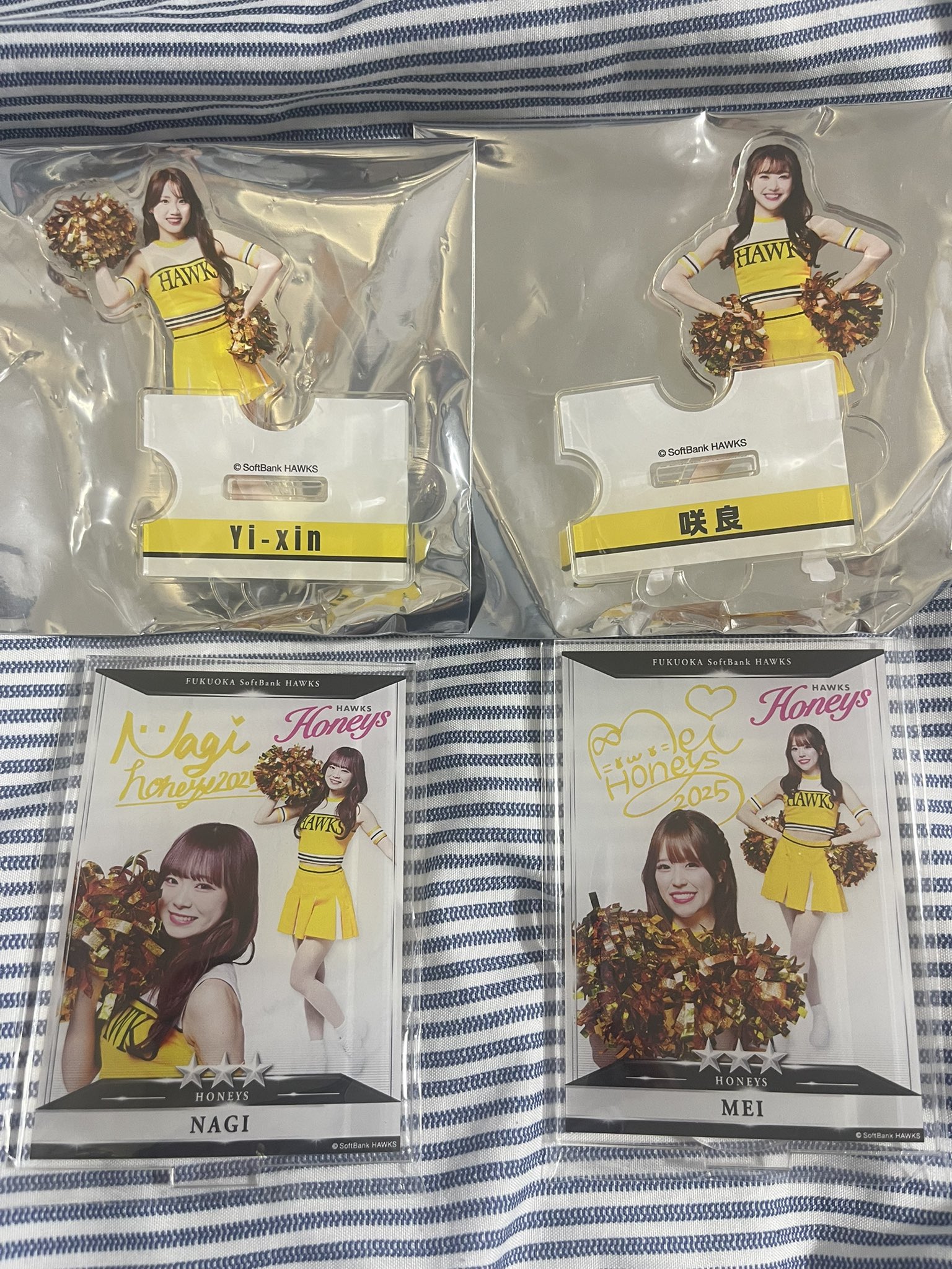 Honeys NAGIちゃん直筆サイン入りチェキ