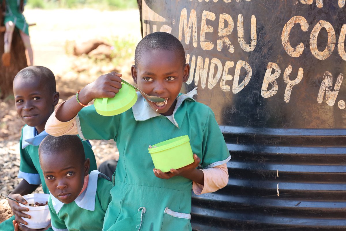 In Meru’s rural schools, meals mean more than food—they mean attendance, retention &amp; hope. 🍛📚

Through our school feeding program, we’re partnering with communities  to keep kids healthy, learning, and thriving. 💪🏾

#FoodForEducation #RipplesInternational #NoChildLeftBehind