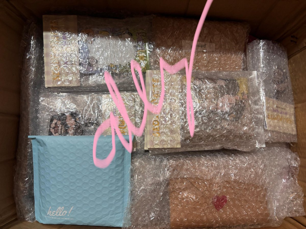 #allyUpdate

batch 33 📦

> arrived at my ph address today! will sort this first and kindly wait for the arrival notice that i will send via gmail! thank you so much 🤍