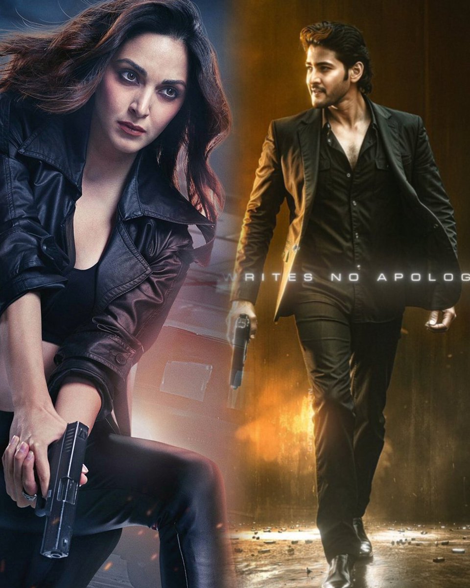 . <a href="/imvangasandeep/">Sandeep Reddy Vanga</a> Mowa Bro #SSMB30 Lo <a href="/advani_kiara/">Kiara Advani</a> Ni Sett Chey😉