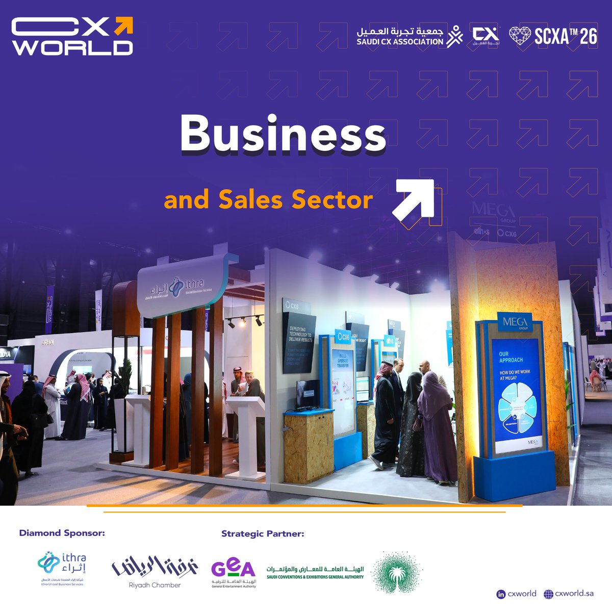 The Business &amp; Sales Sector at CX World highlights how companies are shifting from traditional sales to customer centric strategies.

It showcases how great customer experiences drive growth, loyalty, and long term success. This sector is where sales meets experience.

Register
