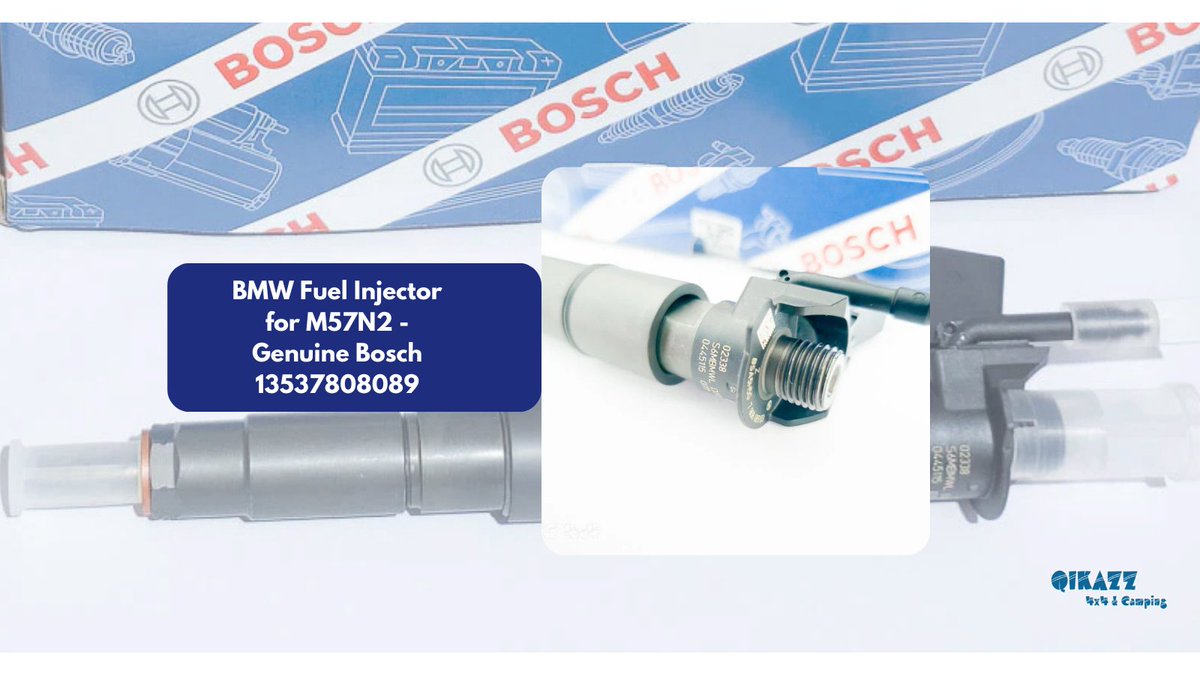 Qikazz4x4's tweet image. 🛠️ Genuine Bosch Fuel Injector – BMW M57N2 Performance Restored! 💨

🚚 In stock now – get your engine running like new!
4x4andcamping.com/products/bmw-f… 

#Qikazz4x4 #BMWM57N2 #BoschInjector #DieselPerformance