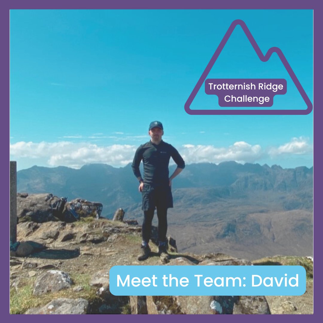 Meet David, Columba 1400 chef &amp; hill walker! 🥾 He's tackling  the Trotternish Ridge in Skye for a great cause - Columba 1400!

Please support him if you can! 👉🏼ow.ly/8GGc50Wgg9X 

#TrotternishRidgeChallenge #Columba1400 #TeamColumba1400 #ValuesBasedLeadership