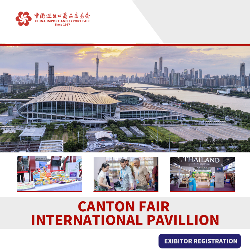 cantonfair's tweet photo. Show your products at Canton Fair International Pavilion and connect with serious buyers from 200+ countries.