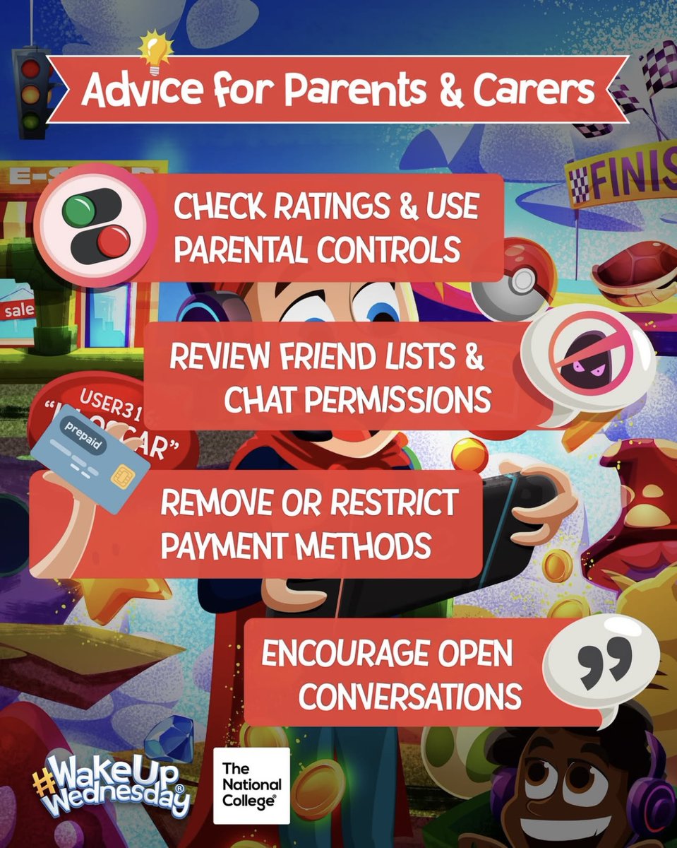 TrinityAcademyH's tweet image. Switching things up 🎮🔄️ The Nintendo Switch 2 adds new features like voice chat and a plug-in camera – but also new #OnlineSafety concerns. Our #WakeUpWednesday guide has the full overview for parents and educators 🛡️ Download your FREE copy here &amp;gt;&amp;gt; ow.ly/beVv50WfwKT#Ni…