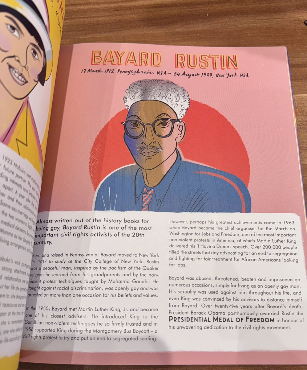 LibWithAttitude's tweet photo. A perfect #PrideMonth read , #queerheroes has 52 #lgbtq heroes, some of whom I knew well, others I was glad I now know. Bright, beautiful & a great addition to any library @QuartoKids https://t.co/HTXqGgNNtn