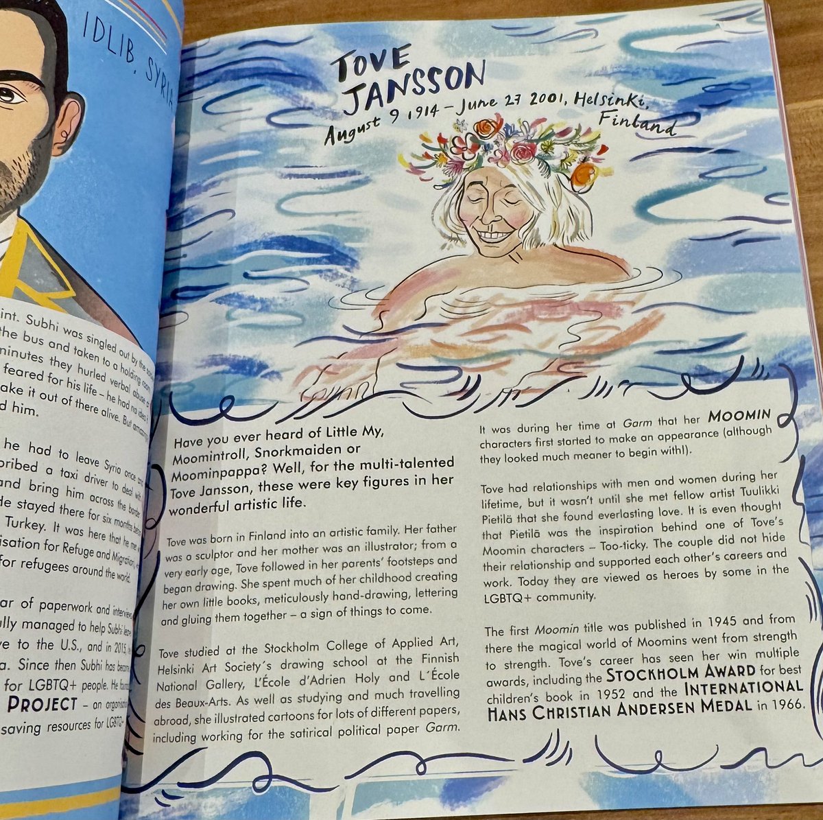 LibWithAttitude's tweet photo. A perfect #PrideMonth read , #queerheroes has 52 #lgbtq heroes, some of whom I knew well, others I was glad I now know. Bright, beautiful & a great addition to any library @QuartoKids https://t.co/HTXqGgNNtn