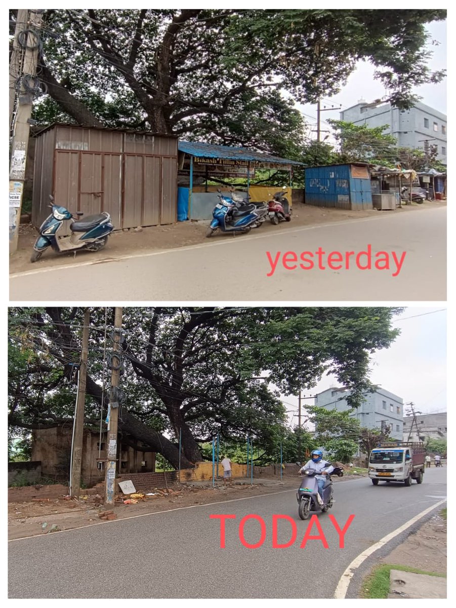 Unauthorized encroachment eviction conducted at Sarlakani Chowk.