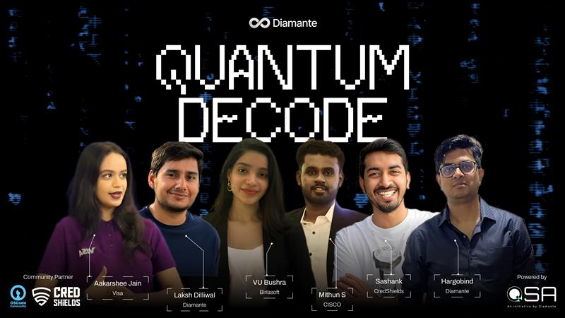 diamante_io's tweet photo. We're excited to bring you Quantum Decode, a deep dive into AI agents, cybersecurity, and the future of work.
Join our team with experts from Cisco, Visa, Biralsoft, CredShields & more to explore AI agents, security, & the future of work.
Brought to you by @QSAAlliance, with @CredShields and @OSCodeCommunity. Mark your calendar. You won't want to miss this one.