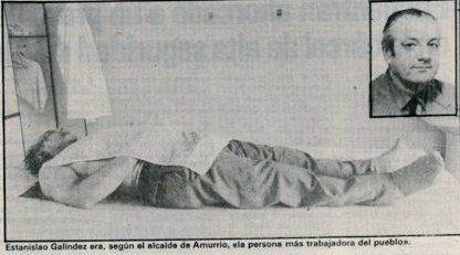 CarlosDeUrrecha's tweet photo. @sanchezcastejon Tal día como hoy D. Estanis Galíndez Llano, padre de 8 hijos y Cartero de Amurrio, fue asesinado con 3 balazos a bocajarro en Amurrio por los cobardes de ETA

"4 años antes asesinaron a su hermano"

Pedro Sánchez nunca le recordará porque gobierna con sus asesinos.

Bildu es ETA https://t.co/kjW8WL9CV2