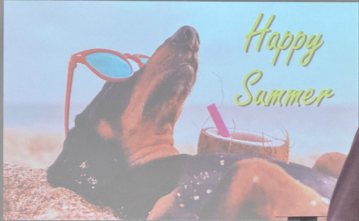 Miss Brown is out for summer🌟🎶 what a busy year it has been but equally very rewarding. Have a lovely summer everyone ❤️

P.S I let out a mini scream at the end of term celebrations, there was a sausage dog on the screen - made my day!