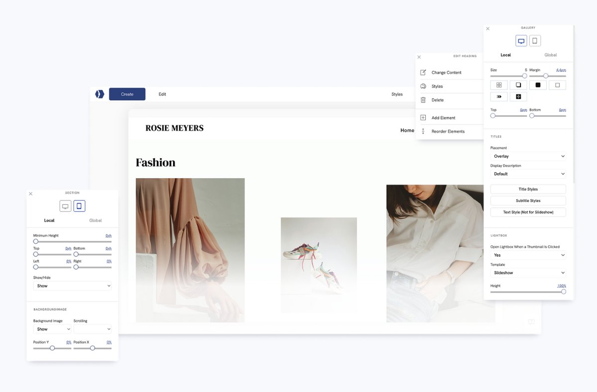 portfoliobox's tweet image. The Portfoliobox admin just got a glow-up!
- Cleaner look
- New style editor
- Less clicking around

Same tools. Better flow.
Check it out 👉 portfoliobox.com/blog/exploring…

#Portfoliobox #WebDesign #CreativeWorkflow