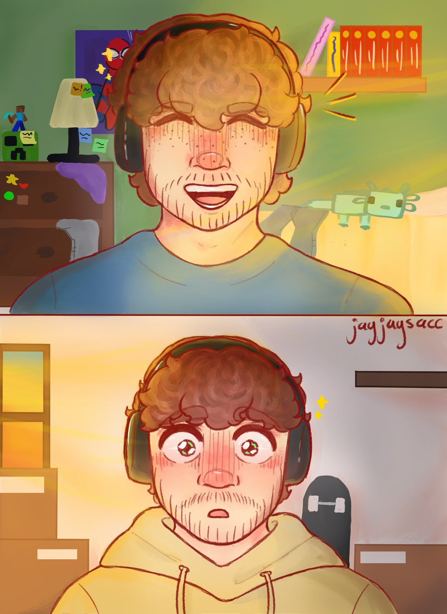 jayjaysacc's tweet image. "Dream was somewhere in Florida, online in the server they’d grown up on, almost like he was waiting for Sapnap the same way he used to all those years ago."
#chbb25 #dreamfanart #sapnapfanart #dreamnapfanart #dreamnap
Art for Noodles fic "(Not Too) Far From Home" Link below!