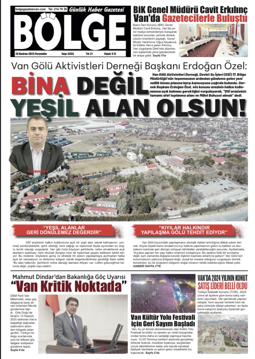 26.06.2025 Tarihli Manşetimiz 
<a href="/ErdognOzel/">Dr. Erdoğan Özel</a>