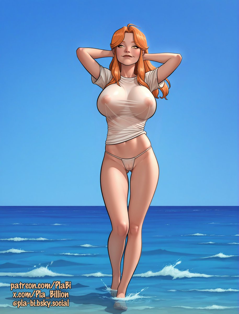 Pla_Billion's tweet photo. Summer Girl

Good times are coming !

Just a little Redhaired babe pinup for fun, testing styles as always :3

you can support my work at https://t.co/t8Z6YJbL2A ;)

Thank you !! :3

#AI #AIart #pinup  #seethrough #busty #ginger https://t.co/tDK8RJDia0