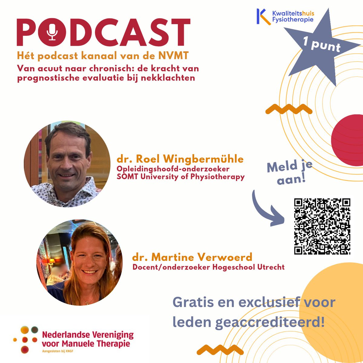 Meld je aan! De <a href="/NVMT_NL/">NVMT</a> podcast gratis en exclusief voor leden geaccrediteerd bij het Kwaliteitshuis Fysiotherapie 1 punt (deel)registers fysiotherapie en manuele therapie.

✍🏻 mijn.kngf.nl/Scholingen/zoe…

<a href="/NVMT_NL/">NVMT</a> <a href="/SOMT_UoP/">SOMT University of Physiotherapy</a> <a href="/hogeschoolutre1/">hogeschoolutrecht</a>