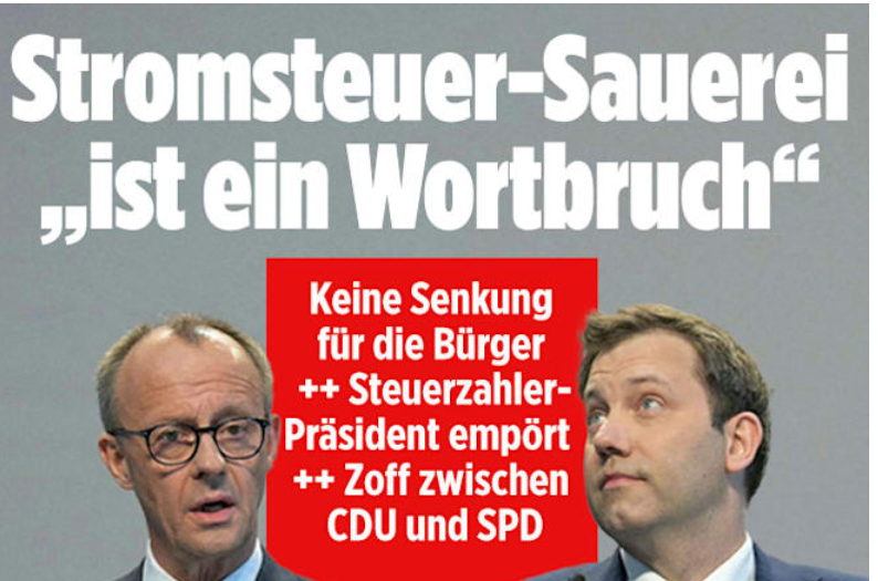 Deutschland zählt zu den reichsten EU-Staaten – doch wegen extremer Abgaben gehören die Bürger zu den ärmsten Europas.

Dieser Wortbruch verspielt das Vertrauen von Millionen.