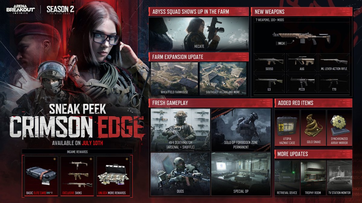 Arena Breakout Infinite tweet media