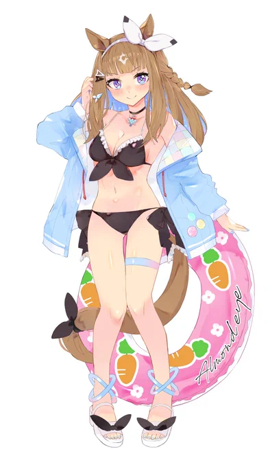 夏アーモンドアイちゃん!!
