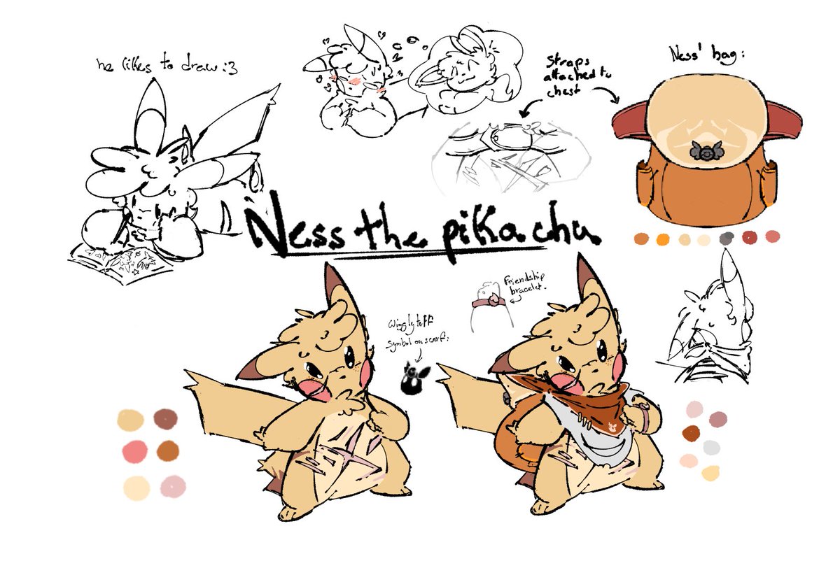 Redpenn (Raichu arc) tweet media