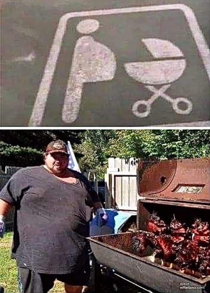 MPaoliDevictor's tweet image. Femmes enceintes, mères avec bébé… ou les gros devant le barbecue ?

Bon jeudi 🌺
#Fun #drôle