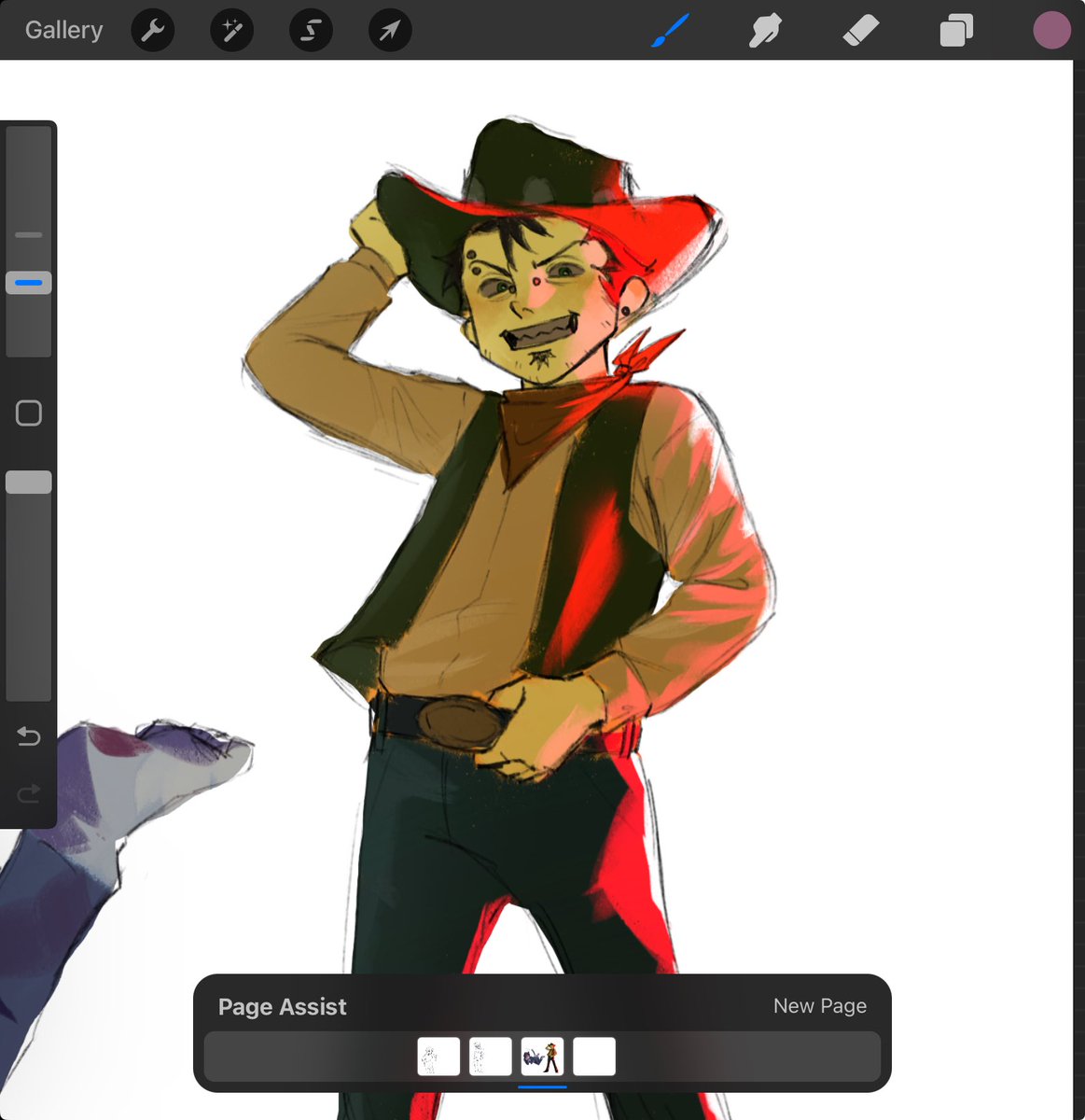 ferociousfart36's tweet image. #danvs doodles