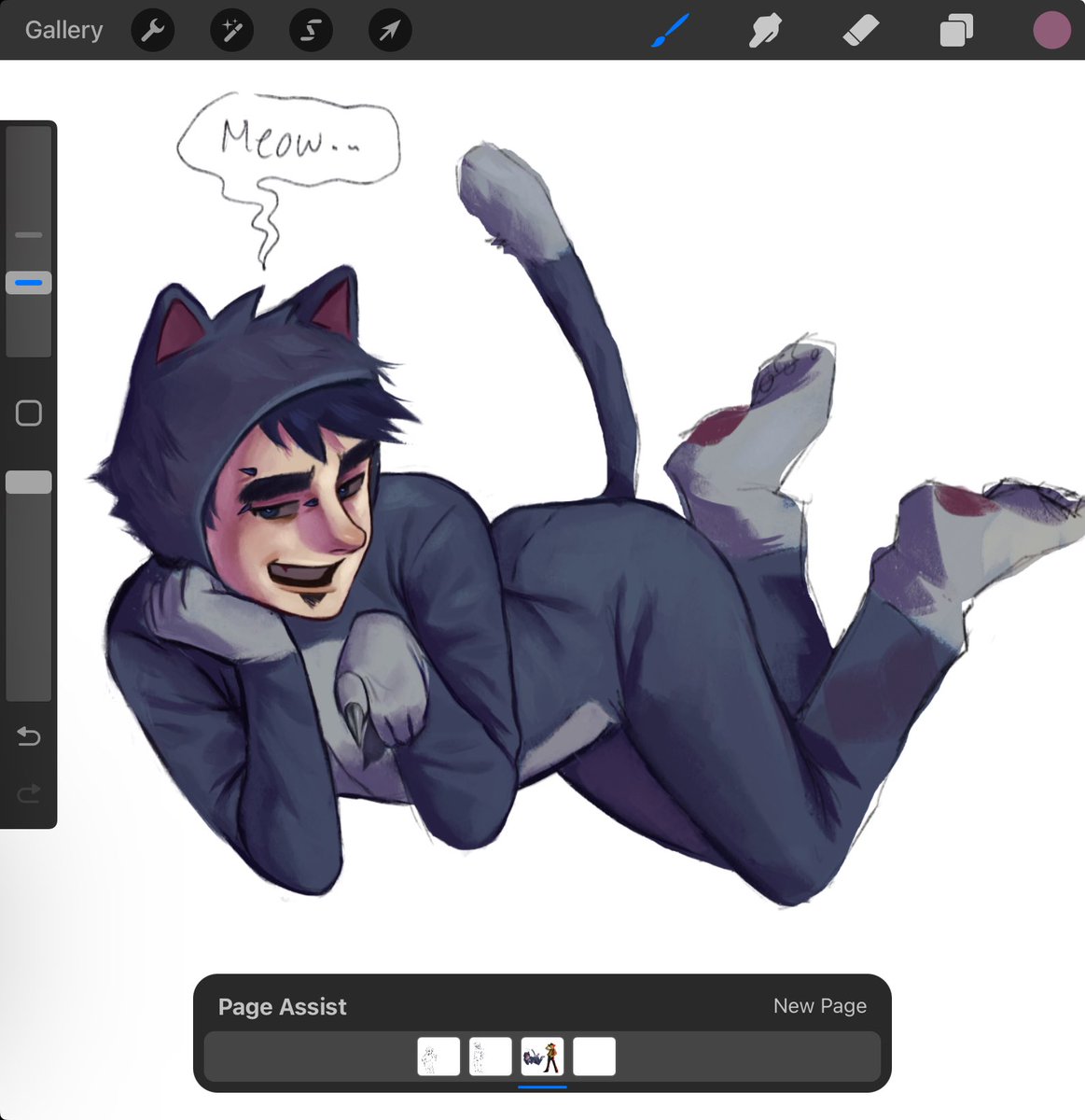 ferociousfart36's tweet image. #danvs doodles