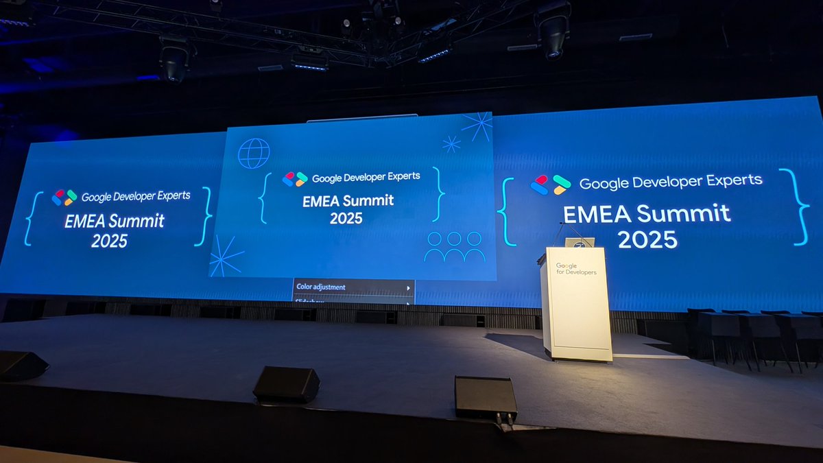 Looking forward to an entire day full of informative sessions and fantastic networking with fellow #GDE s at the #GDESummit in Berlin.