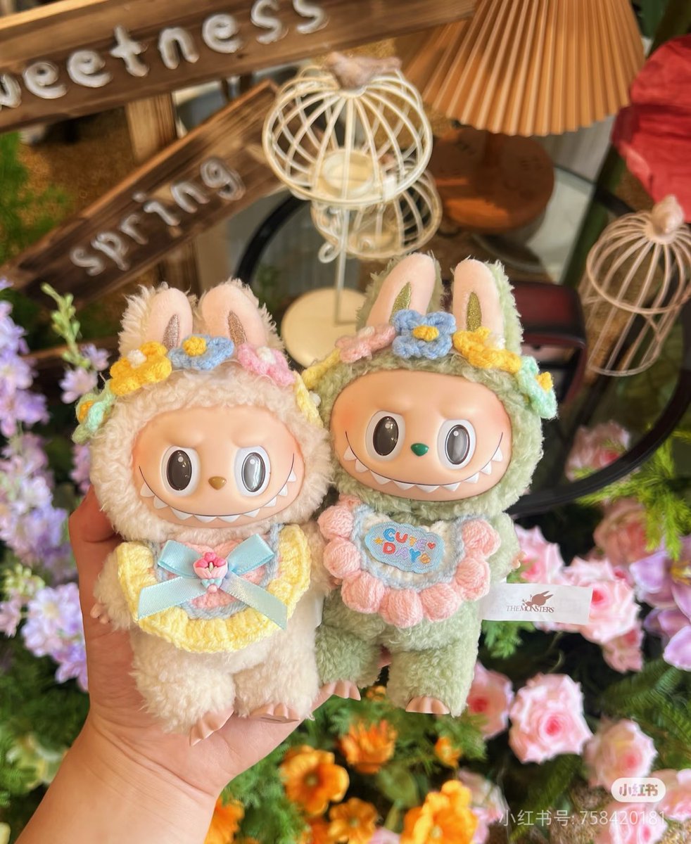 新入手2个拉布布，大家觉得好看不！