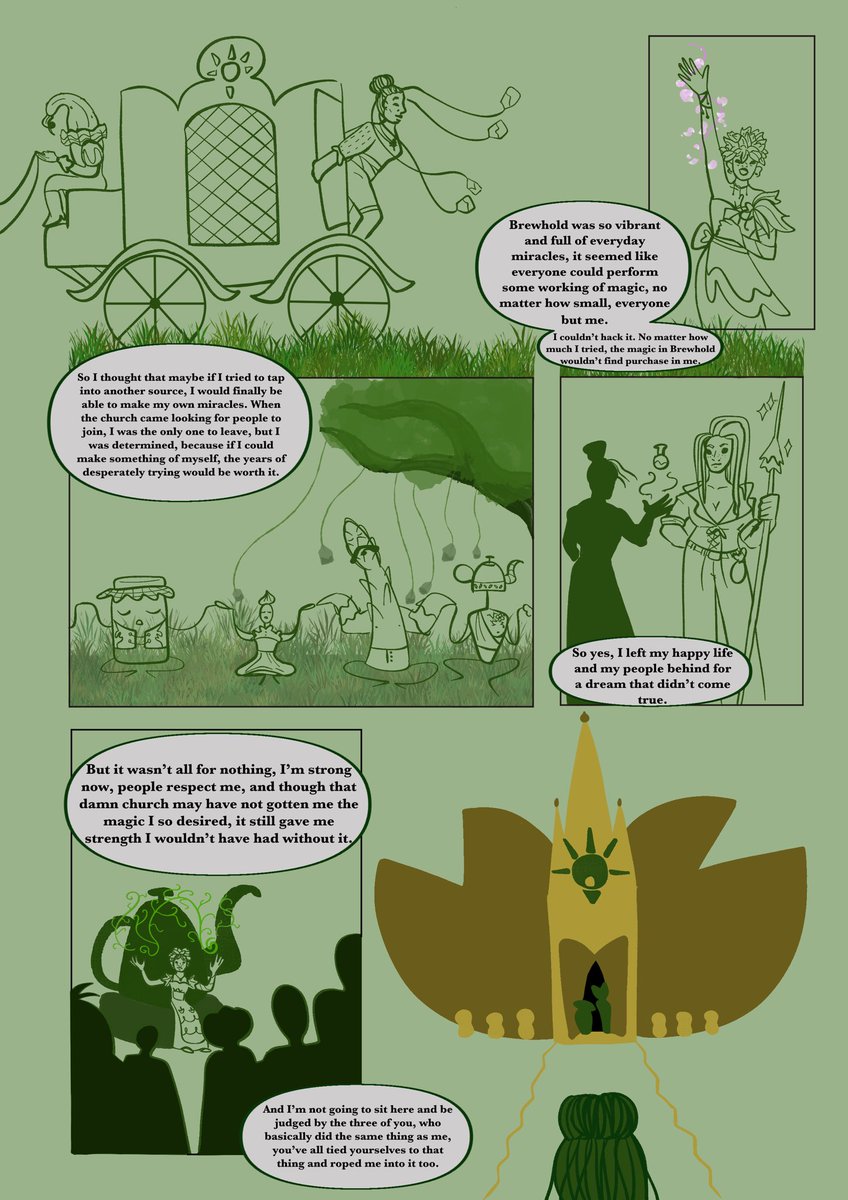 Brunhilde’s intro comic for <a href="/thedevouredyear/">THE DEVOURED YEAR</a> 

#tdyoct (4/6)