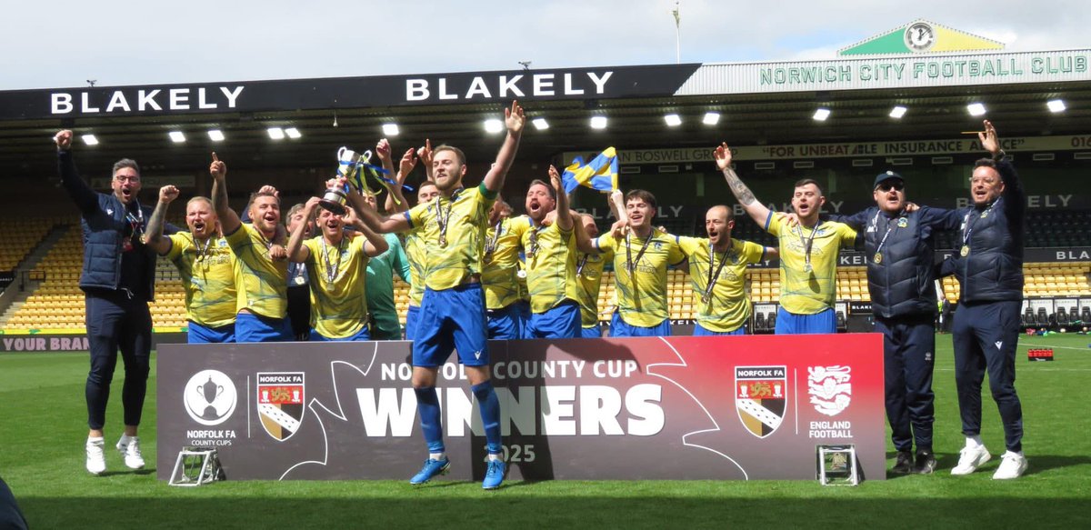 Sooooo my time at <a href="/norton_athletic/">Norton Athletic F.C.</a> has come to an end! Wow what a club with some amazing people behind it! God we made some good memories! Double winners ! Just wanted to thank you all for support and love you showed me Jack and dad! 
Uppa <a href="/norton_athletic/">Norton Athletic F.C.</a>