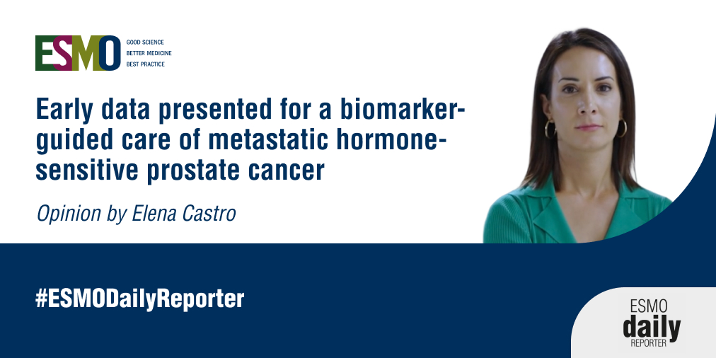 ESMO - Eur. Oncology (@myesmo) on Twitter photo Positive findings from the CAPTURE and AMPLITUDE trials highlight the importance of early testing patients for BRCA and HRR mutations.
Read the opinion by <a href="/Ecastromarcos/">Elena Castro</a> in the #ESMODailyReporter
🔗 ow.ly/4kOC50WfVTQ
#ProstateCancer #mHSPC #PersonalisedMedicine Positive findings from the CAPTURE and AMPLITUDE trials highlight the importance of early testing patients for BRCA and HRR mutations.
Read the opinion by <a href="/Ecastromarcos/">Elena Castro</a> in the #ESMODailyReporter
🔗 ow.ly/4kOC50WfVTQ
#ProstateCancer #mHSPC #PersonalisedMedicine