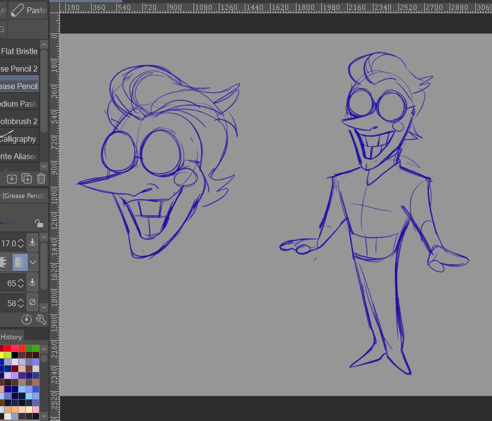 Benjimator_OG's tweet image. Oh... why is he so fun to draw?