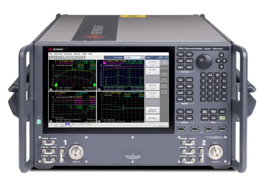 #Keysight PNA-X Pro ile RF test kurulumunuzu basitleştirin ve performansı artırın. Dört faz uyumlu kaynak, dahili birleştiriciler ve gelişmiş yol kontrolü ile birden fazla cihazın yerini alır ve amplifikatör ve frekans çevirme testlerindeki karmaşıklığı azaltır.