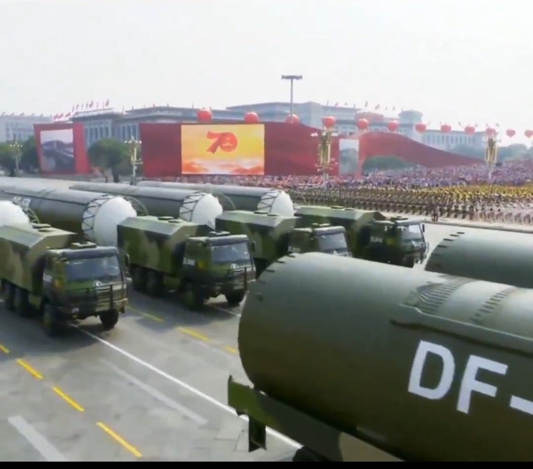 #BREAKING : 🇨🇳 CHINA UNVEILS THE MONSTER: DF-5B MISSILES
With a range of 12,000 km and a warhead 200x stronger than Hiroshima, this beast can wipe out cities across the U.S. &amp; Europe in seconds.