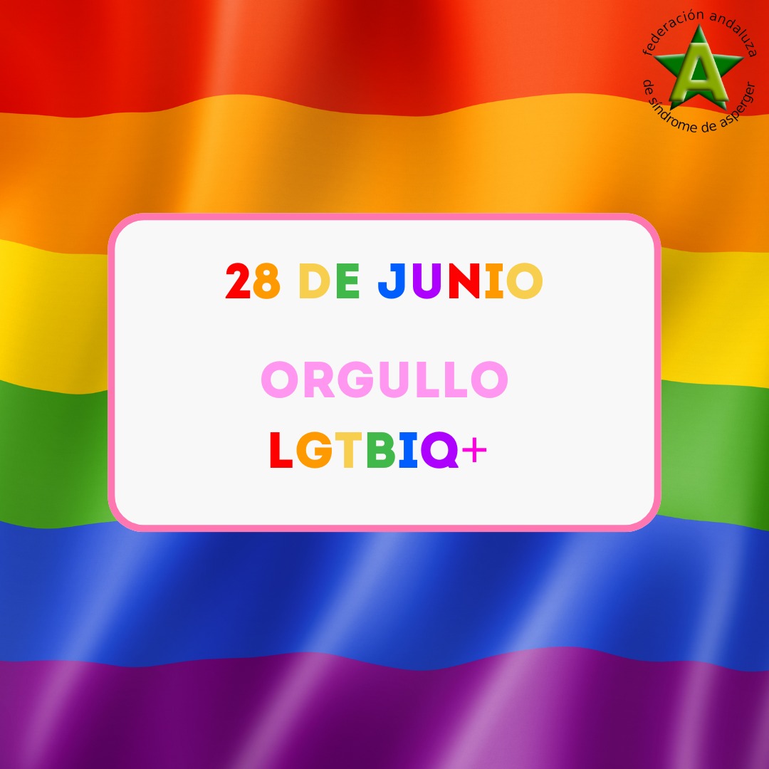 🌈 28 de junio – Día del Orgullo LGTBIQ+
También desde la neurodiversidad, ¡reivindicamos el derecho a ser, sentir y existir sin miedo!
📣 En este Orgullo, alzamos la voz por quienes siguen siendo invisibles:
💜 Porque ningún orgullo está completo si no es inclusivo.