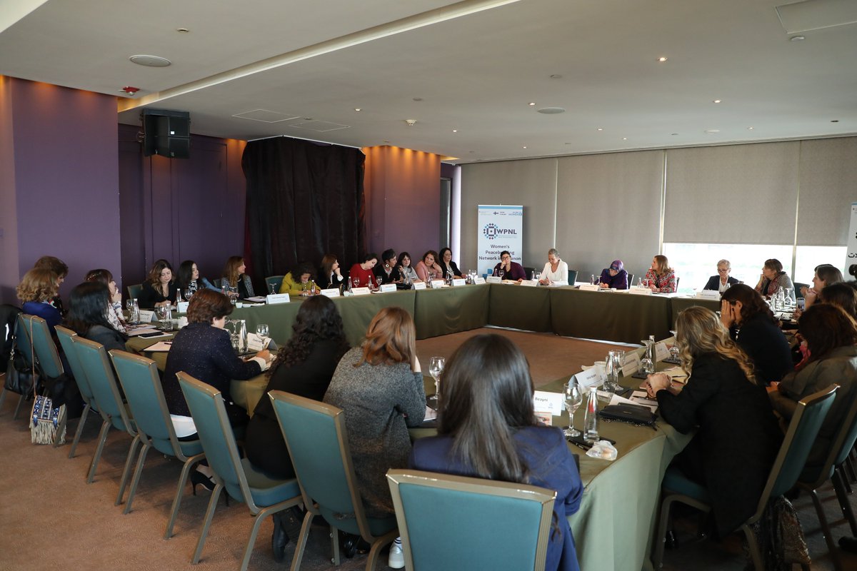 From 17 to 34 members across Lebanon, the Women’s   Peacebuilding Network (WPNL) is growing.

With #Finland 🇫🇮 &amp; <a href="/UN_Women/">UN Women</a> support, WPNL is amplifying   women’s voices in peace, policy &amp; response.
Explore more🔗wpnleb.org
 #Lebanon #FundEquality

<a href="/finlandinbeirut/">Embassy of Finland in Beirut</a>