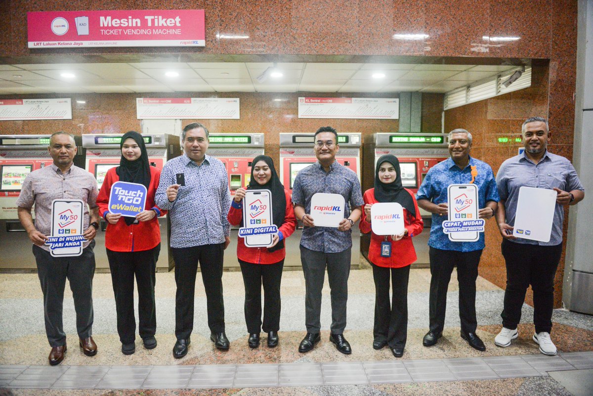 MOTMalaysia's tweet photo. Digitalisasi Pas My50 bermula 1 Julai 2025! Kini boleh dibeli & diaktifkan terus melalui TNG eWallet. Cepat, mudah & tanpa tunai tak perlu lagi beratur!
βΉοΈ Info lanjut: https://t.co/qay5CuMsNS dan https://t.co/ATgOs0f8tH
#My50Digital #TnGeWallet #MOTMalaysia https://t.co/ZOVn5FrFjm