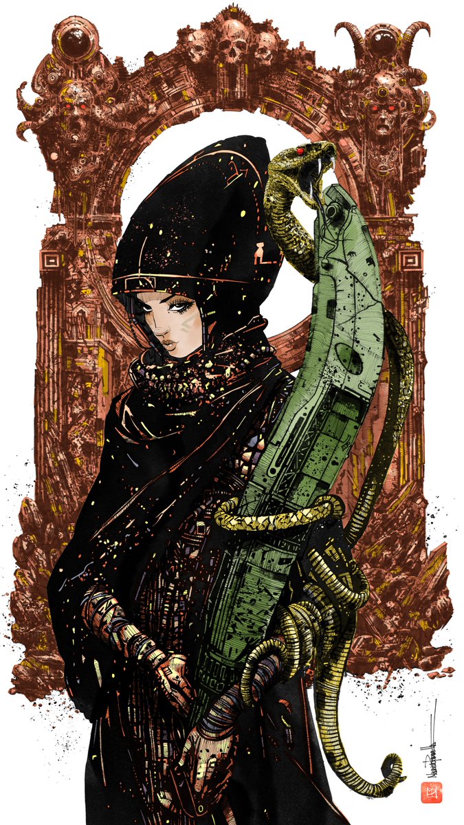 The details vs the full piece...

#art #digitalart