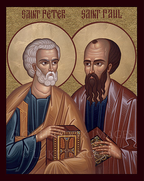 A reminder that this Sunday is the feast of St Peter and St Paul, two very important saints in the history of the church. 

As mentioned in the school dates, Fr Christopher will be welcoming our Year 6 Confirmation children to Sunday's mass at 11am.