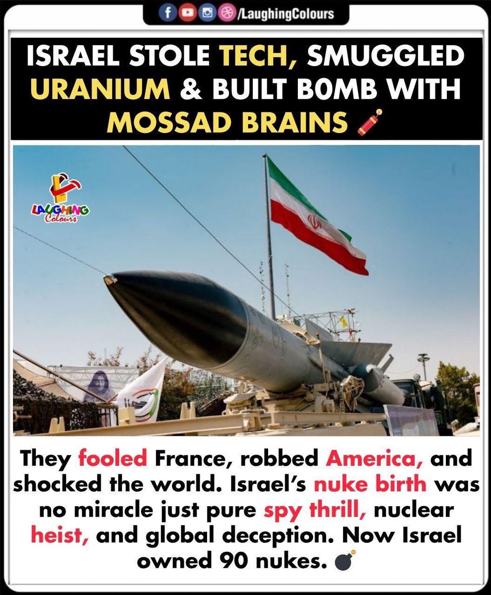 02JacksonHinkle's tweet image. Mossad: Israel’s real Avengers 🧠💥

#SpyThrill #MossadMoves #NukeSecrets #GlobalDeception #IsraelIntel #PowerPlay